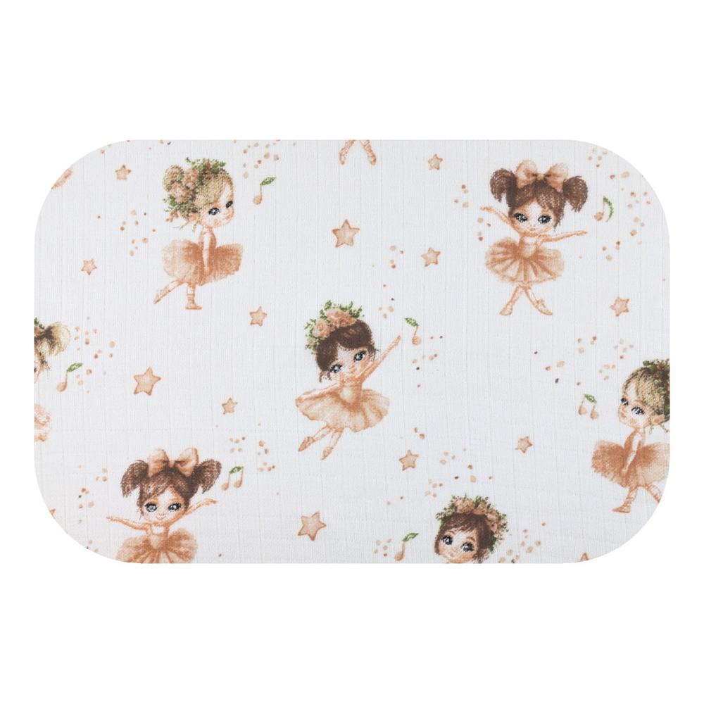 Sauskelnės - 29675 - TETRA PRINT - EGA - SWEET BALLERINAS - dydis 70x80 cm