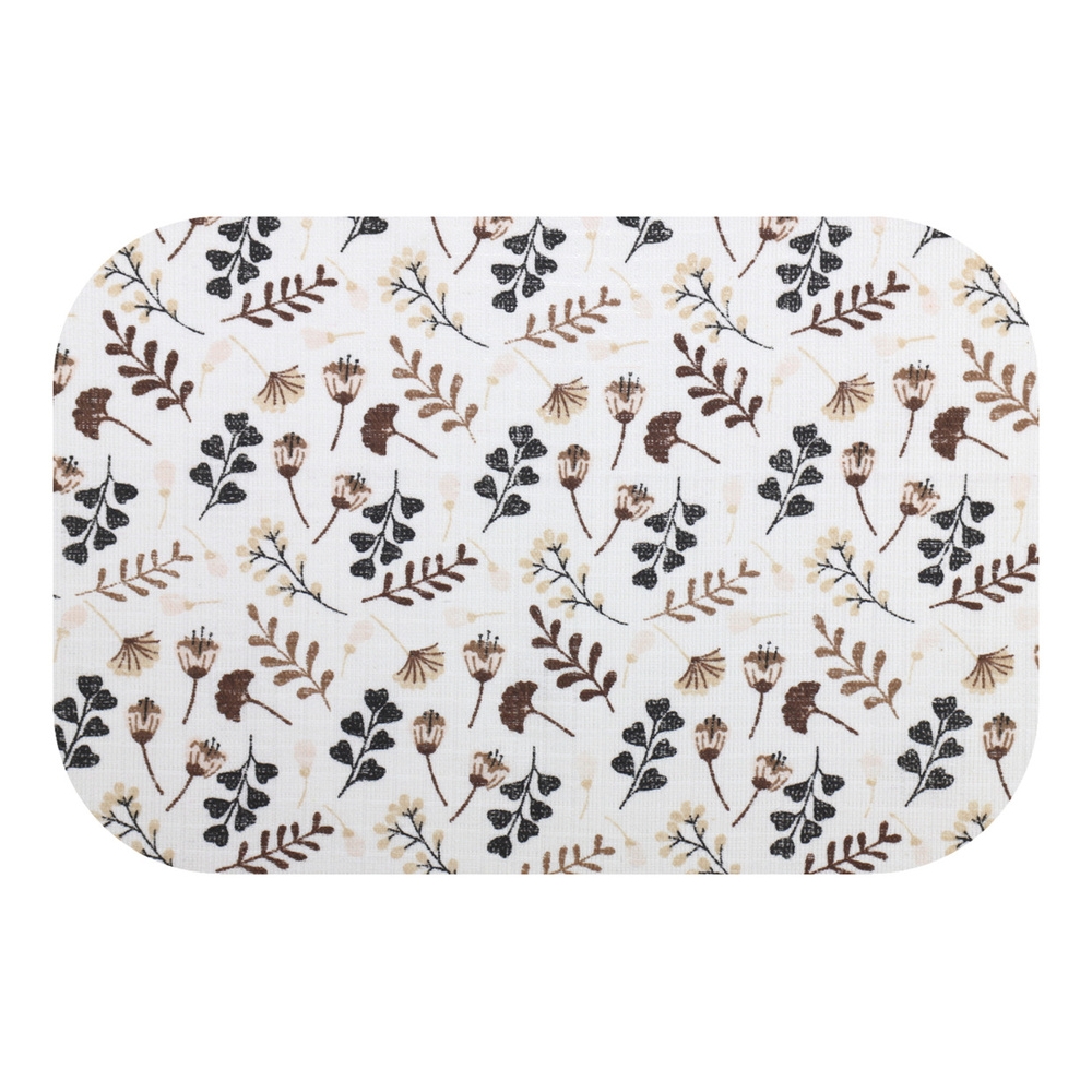 Diaper - 13612 - TETRA PRINT - EGA - MEADOW - BROWN -  size 70x80 cm