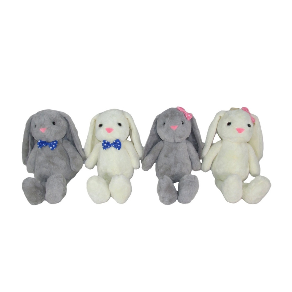Plush toy - 2496 - BUNNY - size 20 cm