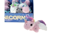 Plush toy - 613812 - twisting tail - ANIMALS - UNICORN - size 28 cm