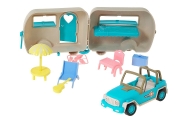 604735 MINI LĖLIŲ AUTOMOBILIS SU KEMPERIU