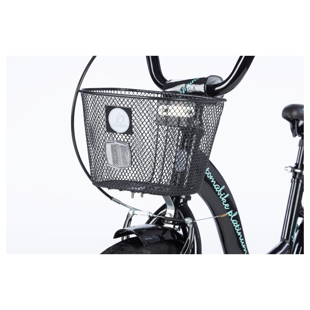 Bicycle - XXV - TOMABIKE 20"  - PLATINUM - BLACK / TURKUS