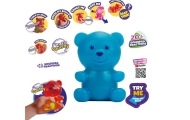 Guminis interaktyvus meškutis su garsais ir šviesomis Gummymals - 720054 Geltonas