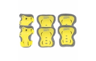 Vaikiškų apsaugų rinkinys - 940932 - SHIELD - geltonos spalvos - L dydis