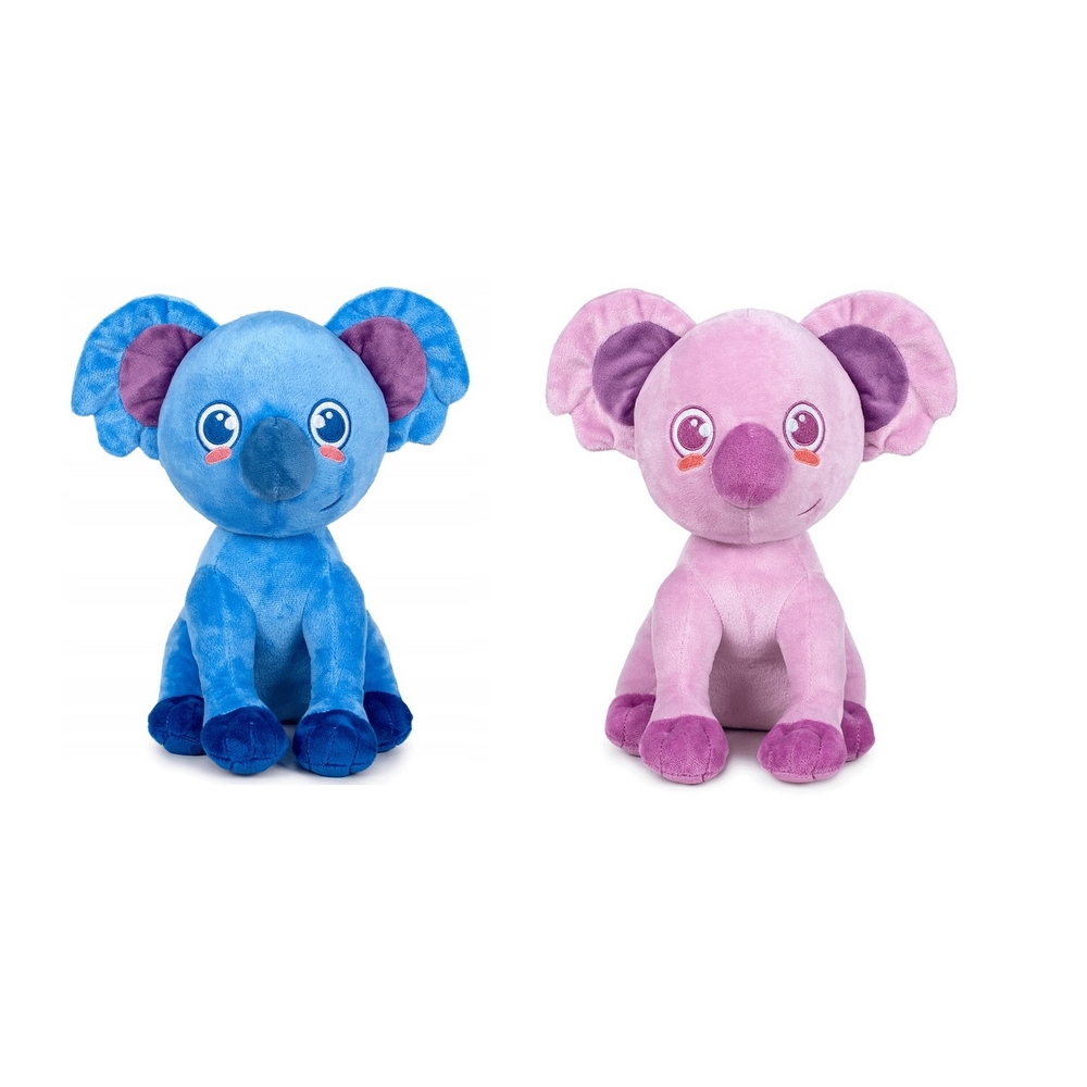 Plush toy - 390005 - KOALA KAWAII - PURPLE or BLUE  - size 27 cm
