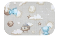 Sauskelnės - 30305 - TETRA PRINT - EGA - ALIEN - BEIGE - dydis 70x80 cm