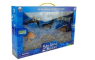 Figurki Edukacyjne Morskie Zwierzęta 8 Elementów Rekiny Foka Delfin Mors Żółw