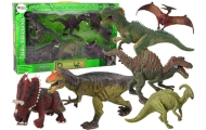 Duży Zestaw Dinozaurów 6 sztuk Figurka Dinozaur Prehistoryczne Okazy