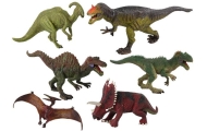 Duży Zestaw Dinozaurów 6 sztuk Figurka Dinozaur Prehistoryczne Okazy
