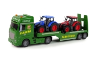 Zestaw Farma Laweta Ciężarówka Traktor Dźwięk Światła 3 El.