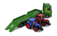 Zestaw Farma Laweta Ciężarówka Traktor Dźwięk Światła 3 El.