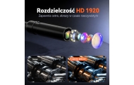 Laidinė inspekcinė kamera su endoskopu, 8 LED diodais, 4,3 colių LCD ekranu, IP67-Namai, laisvalaikis, turizmas, Namų apyvokos p