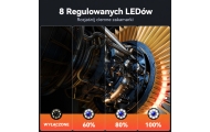 Kamera Przewodowa Inspekcyjna Endoskop 8 Diod LED LCD 4,3'' IP67