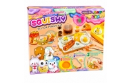 Zestaw Kreatywny Plastyczny Tworzenie Squish Ozdobne Jedzenie Śniadanie DIY