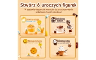 Zestaw Kreatywny Plastyczny Tworzenie Squishy Ozdobne Słodycze Napoje DIY