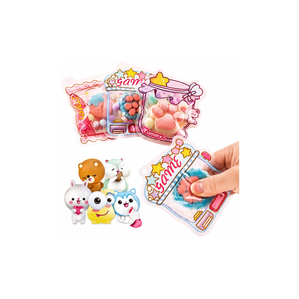 Zestaw Kreatywny Plastyczny Tworzenie Squishy Ozdobne Króliczek Deserki DIY