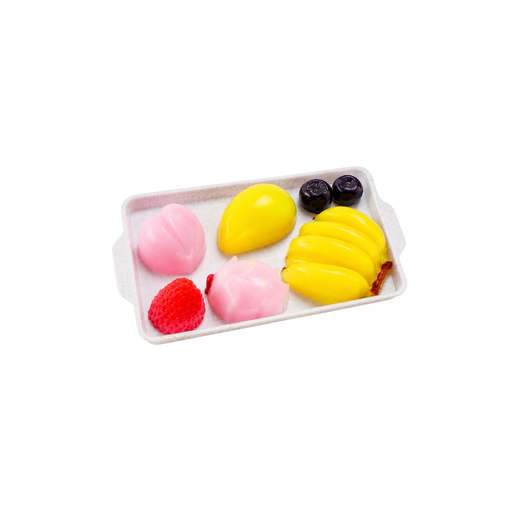 Zestaw Kreatywny Plastyczny Tworzenie Ozdobne Squishy Owoce DIY