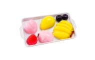 Zestaw Kreatywny Plastyczny Tworzenie Ozdobne Squishy Owoce DIY