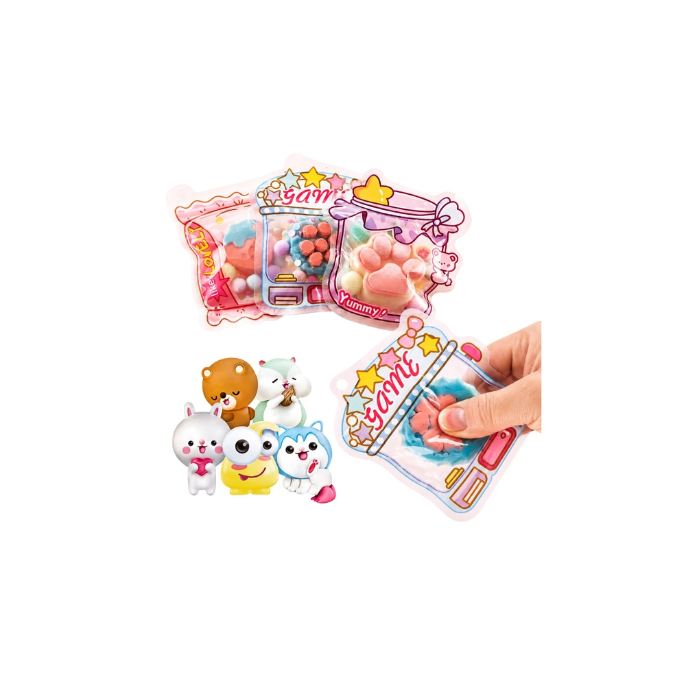 Zestaw Kreatywny Plastyczny Tworzenie Ozdobne Squishy Owoce DIY