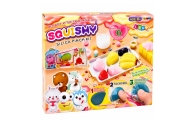Zestaw Kreatywny Plastyczny Tworzenie Ozdobne Squishy Owoce DIY