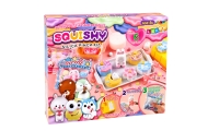 Zestaw Kreatywny Plastyczny Tworzenie Squishy Ozdobne Deserki Kwiatki DIY