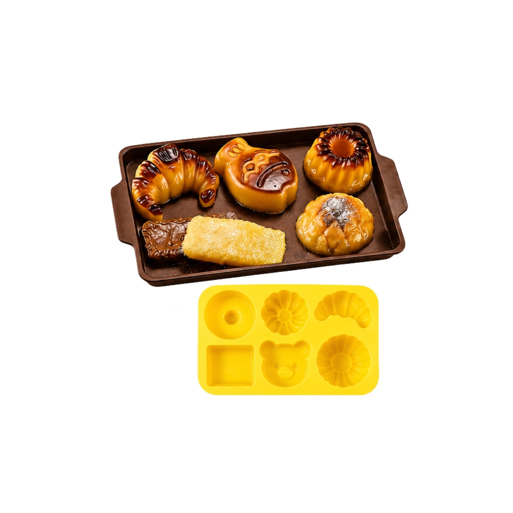 Zestaw Kreatywny Plastyczny Tworzenie Squishy Ozdobne Wypieki Ciastka DIY