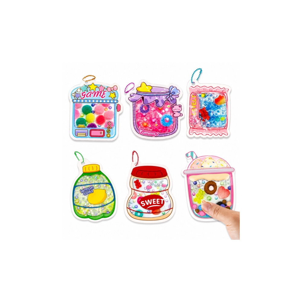 Zestaw Kreatywny Do Tworzenia Ozdobnego Jelly Slime DIY Glutek Akcesoria