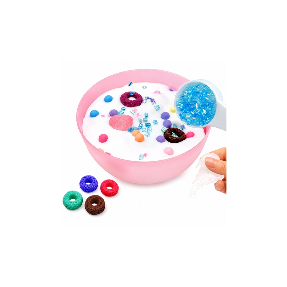 Zestaw Kreatywny Do Tworzenia Ozdobnego Jelly Slime DIY Glutek Akcesoria