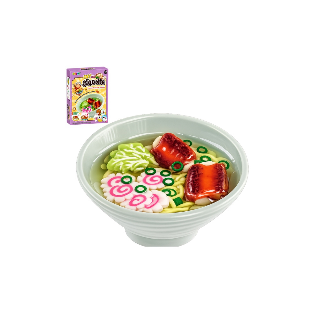 Zestaw Kreatywny DIY Makaron Ramen Brelok Zawieszka Ozdobna Dla Dzieci