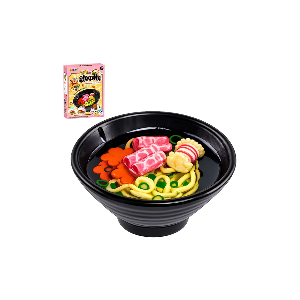 Zestaw Kreatywny DIY Makaron Ramen Brelok Zawieszka Ozdobna Dla Dzieci