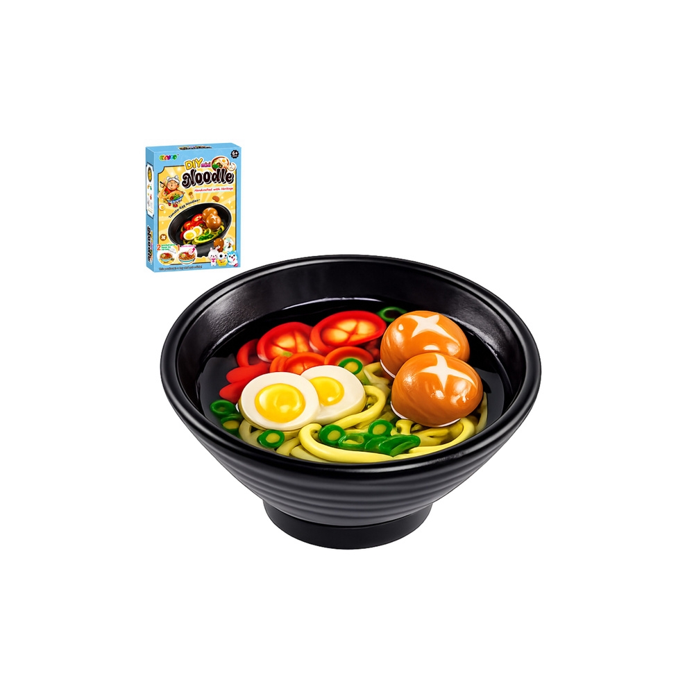Zestaw Kreatywny DIY Makaron Ramen Brelok Zawieszka Ozdobna Dla Dzieci