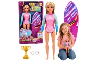 Lalka Anlily Surferka W Kombinezonie Z Deską Surfingową Akcesoria Zestaw