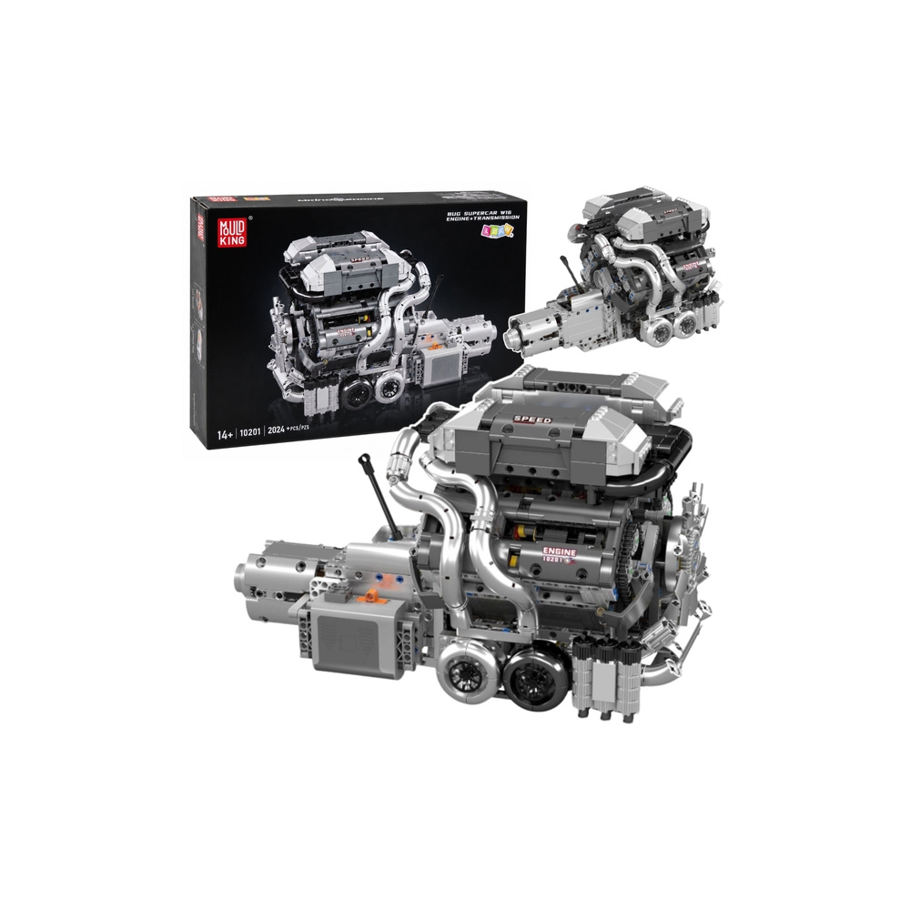 Konstruktorius V8 automobilių variklis ir pavarų dėžė, 2024 el.