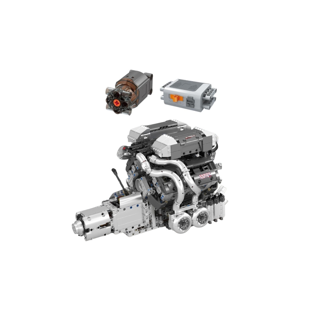 Konstruktorius V8 automobilių variklis ir pavarų dėžė, 2024 el.
