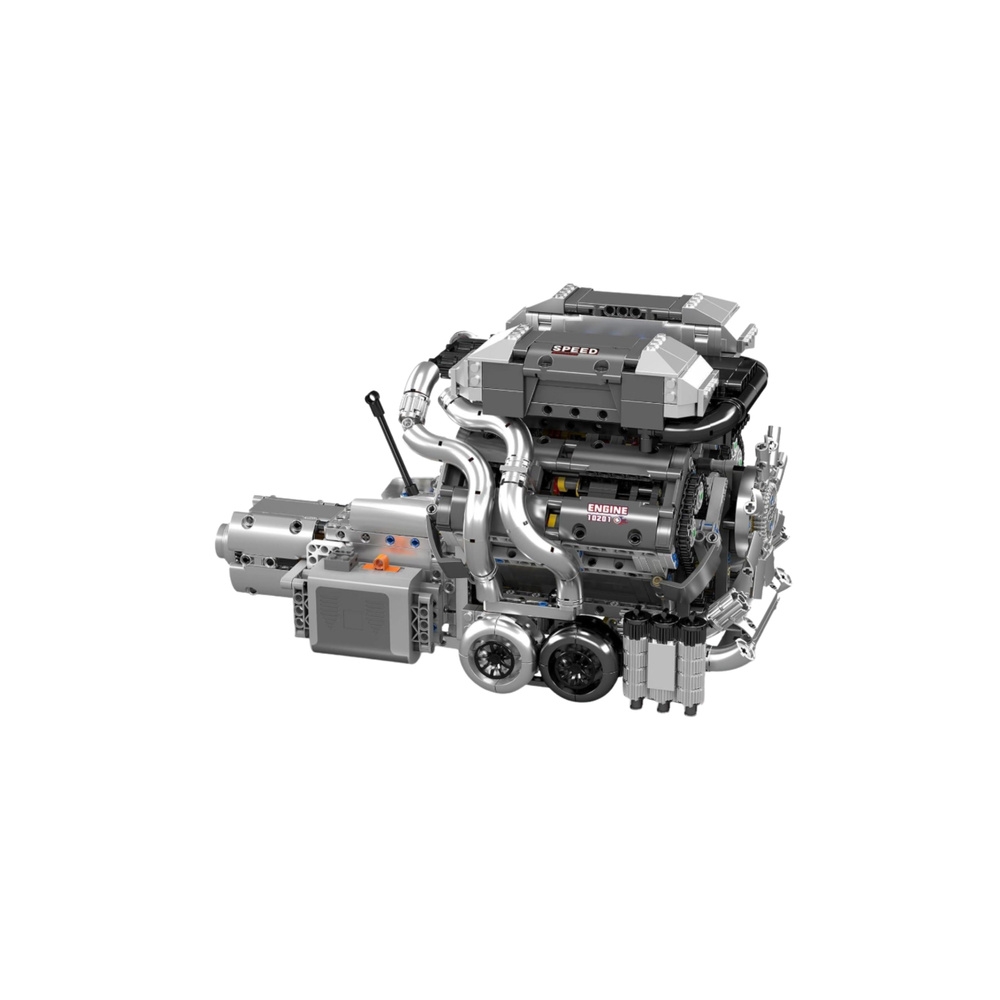 Konstruktorius V8 automobilių variklis ir pavarų dėžė, 2024 el.