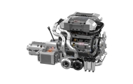 Konstruktorius V8 automobilių variklis ir pavarų dėžė, 2024 el.