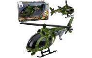 Helikopter Wojskowy Militarny Z Hakiem Światła Dźwięki Zielony