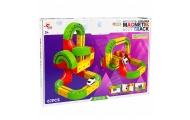 Tor Magnetyczny Z Elektrycznym Pociągiem 3D  Kreatywny Konstrukcyjny 67 el.