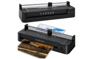 Laminator Ze Zgrzewarką i Gilotyną 3W1 Do Dokumentów Zdjęć A3 Czarny