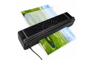 Laminator Ze Zgrzewarką i Gilotyną 3W1 Do Dokumentów Zdjęć A3 Czarny