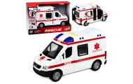 Karetka Pogotowia Ambulans Nosze Napęd Światła Dźwięki Biała 1:10