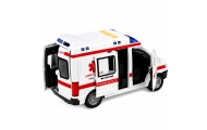 Karetka Pogotowia Ambulans Nosze Napęd Światła Dźwięki Biała 1:10