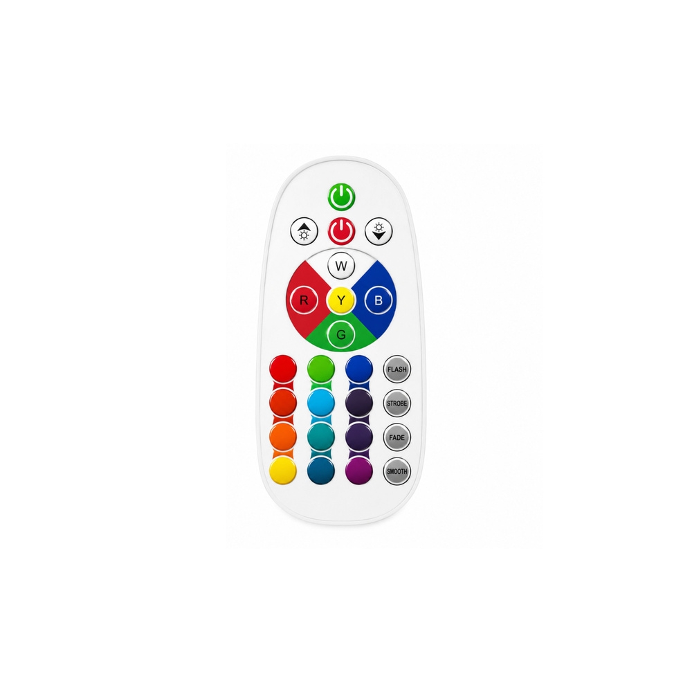 Lampka Nocna Ozdobna LED RGB Akwarium Z Rybkami 16 Kolorów USB Biała