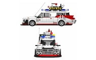 Konstruktorius Auto Ghost Bus, baltas, 631 el.-Žaislai, Konstruktoriai, Lego, statybiniai blokai-e-vaikas