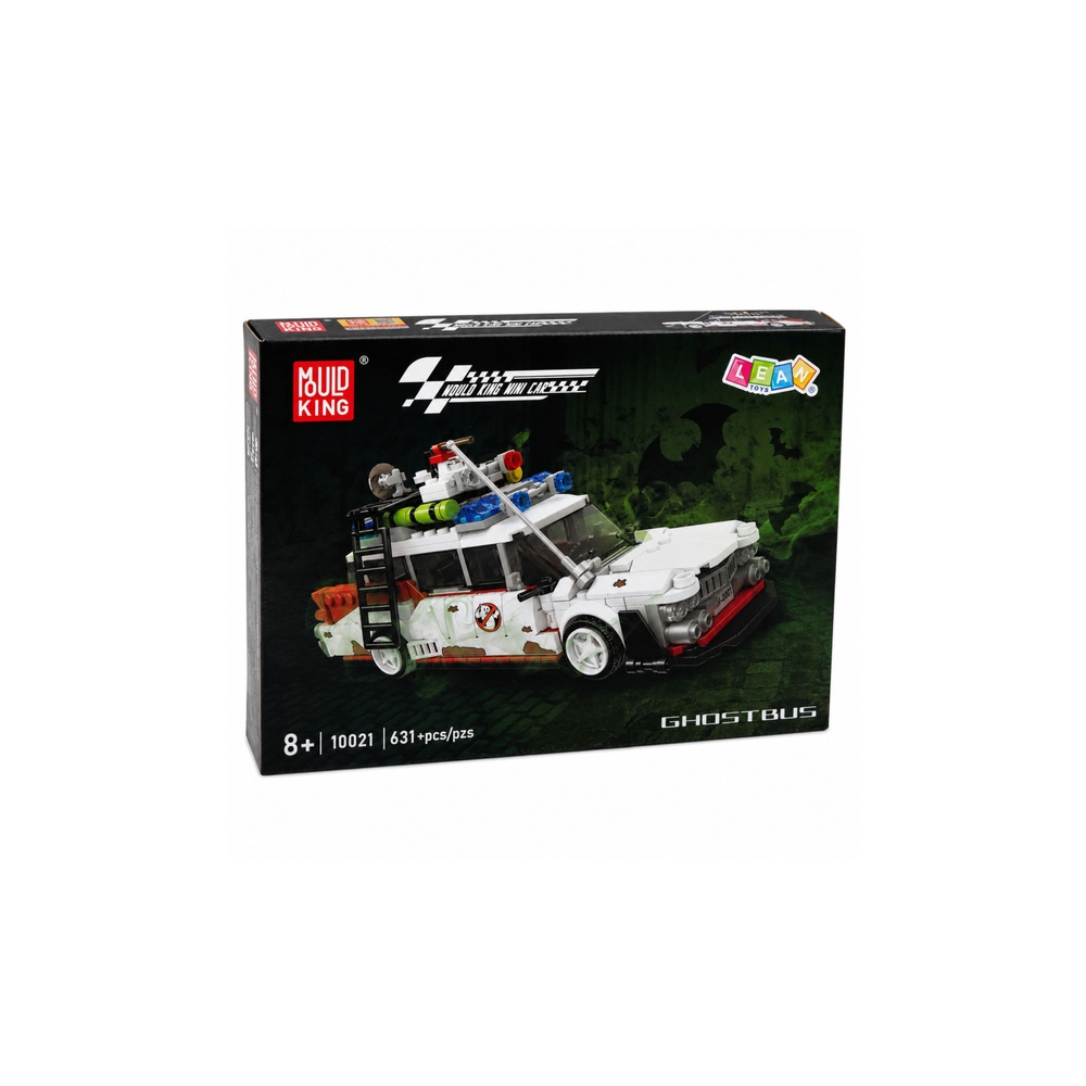 Konstruktorius Auto Ghost Bus, baltas, 631 el.-Žaislai, Konstruktoriai, Lego, statybiniai blokai-e-vaikas