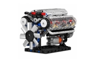 Klocki Konstrukcyjne Silnik V8 Model Mechaniczny Ruchome Tłoki 552 el.