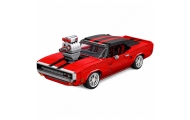 Konstruktorius Charger sportinis automobilis, raudonas, 1869 el.