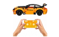Konstruktorius, nuotoliniu būdu valdomas automobilis, oranžinis, 545 el.