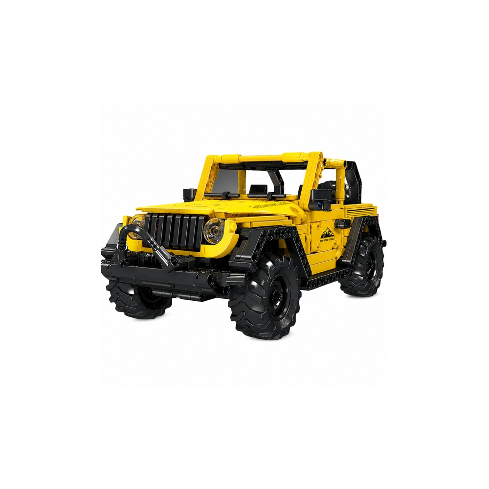 Konstruktorius Wrangler visureigis, geltonas, 746 el.-Žaislai, Konstruktoriai, Lego, statybiniai blokai-e-vaikas