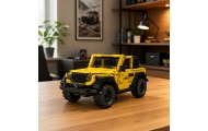 Klocki Konstrukcyjne Auto Samochód Terenowy Wrangler Żółty 746 el.